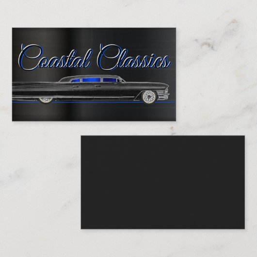 クラシック名車の刺 名刺 (正面/裏面)