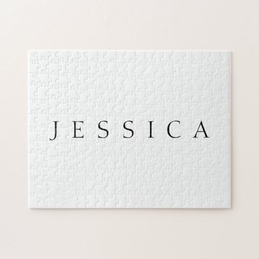 クラシック名(または単語) ジグソーパズル (横)