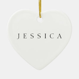 クラシック名(または単語) セラミックオーナメント