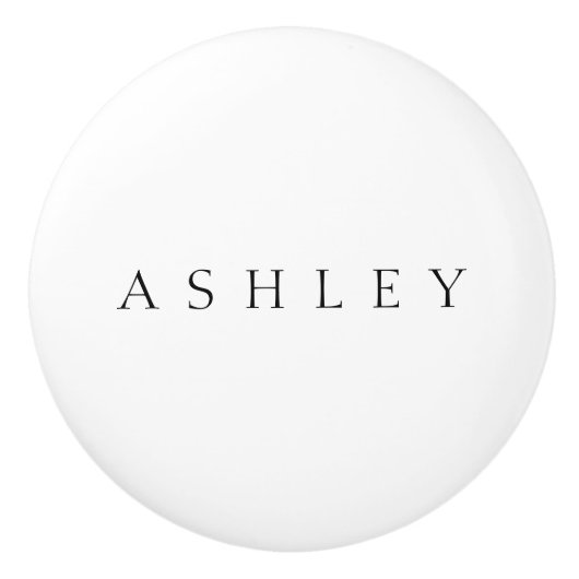 クラシック名（または単語） セラミックノブ (正面)