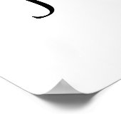 クラシック名(または単語) ポスター (角)