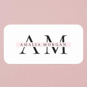 クラシック名 名札