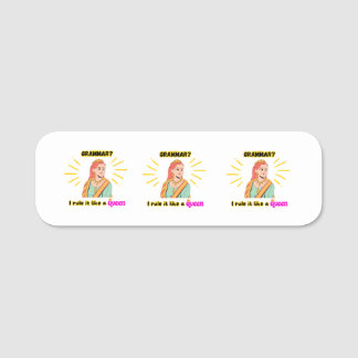 クラシック名 名札