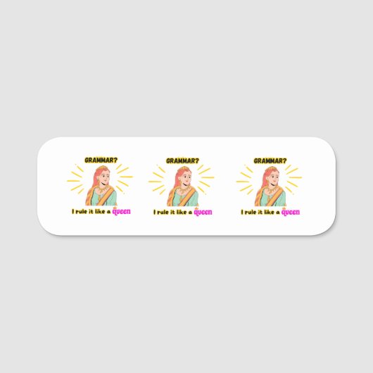 クラシック名 名札 (正面)