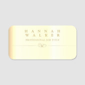 クラシック名 名札 (正面)