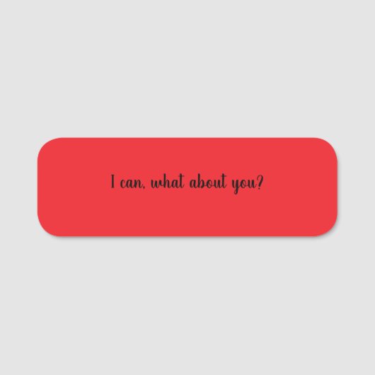 クラシック名 名札 (正面)