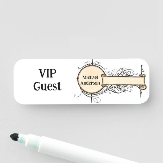 クラシック名 名札 (インサイチュ)