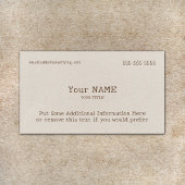 クラシック型骨名刺 名刺