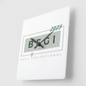 クラシック壁時計 スクエア壁時計 (傾斜)