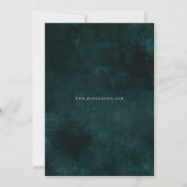 クラシック夢の離れドラマEMERALD GREEN, Invitat 招待状 (裏面)