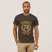 クラシック大学体育会78カレッジ Tシャツ (正面フル)