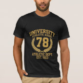 クラシック大学体育会78カレッジ Tシャツ (正面)