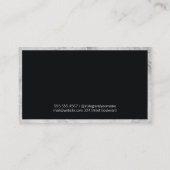 クラシック大理石トリム |モノグラム |エグゼクティブ 名刺 (裏面)