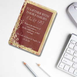 クラシック大理石結婚の 招待状