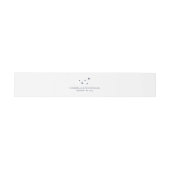 クラシック天空の月のスタ結婚ーズ 招待状ベリーバンド (フラット)