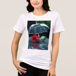 「クラシック女性用クルーネックTシャツ」 トライブレンドＴシャツ