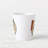 クラシック妖怪からかさお化け日本の伝説 カフェラテマグ (正面)