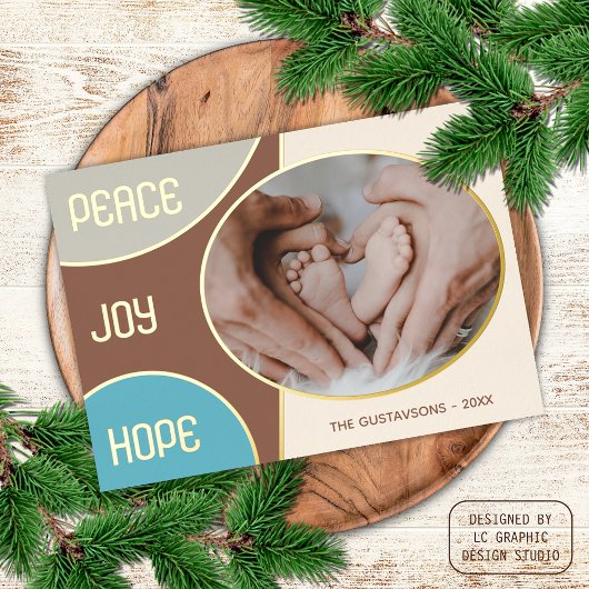 クラシック季節のごあいさつズモダンゴールドフォイルホリデイ 箔シーズンカード