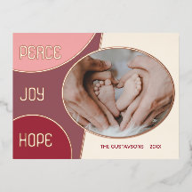 クラシック季節のごあいさつズモダンゴールドフォイルホリデイ