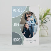 クラシック季節のごあいさつモダンシルバー金ゴールド 箔シーズンカード (立ち正面)