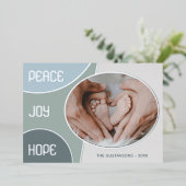 クラシック季節のごあいさつモダンシルバー金ゴールド 箔シーズンカード (立ち正面)