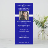 クラシック学校の卒業の招待状 招待状 (スタンド正面)