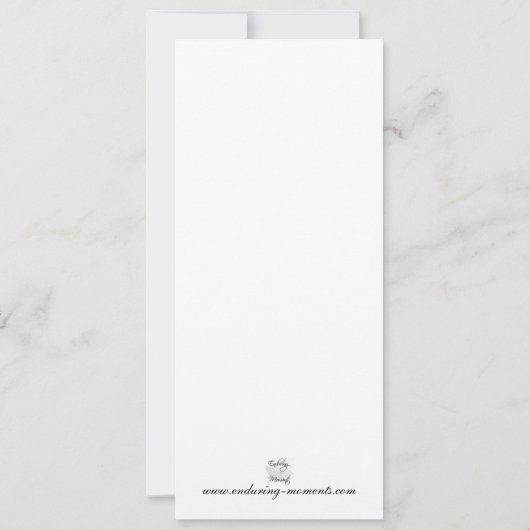 クラシック学校の卒業式 招待状 (裏面)