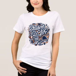 クラシック学生生活Tee - School Spirit トライブレンドＴシャツ