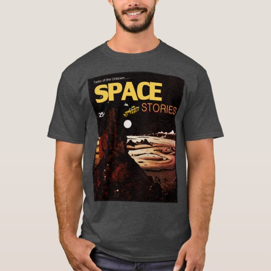 クラシック宇宙ストーリーTシャツ Tシャツ (正面)