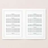 クラシック宗教洗礼プログラム金箔 箔カード (内部)