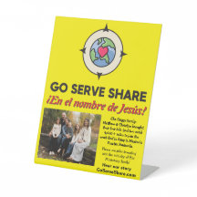 クラシック宣教支援卓上標識