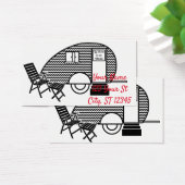 クラシック小さなトラベルトレーラーキャラバンサンダー_コーブ (デスク)