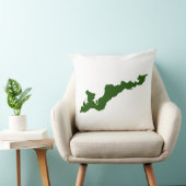 クラシック島のロゴ枕 – 緑 クッション (椅子)