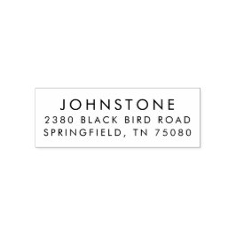 クラシック差出人住所自己インキング印モダン印 セルフインキングスタンプ