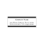 クラシック差出人住所自己スタンプ セルフインキングスタンプ (デザイン)