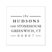 クラシック差出人住所 セルフインキングスタンプ (デザイン)