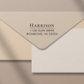 クラシック差出人住所 セルフインキングスタンプ