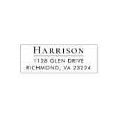 クラシック差出人住所 セルフインキングスタンプ (デザイン)