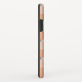 クラシック幾何模様ピーチパーソナライズされたー Case-Mate iPhoneケース (裏面/右)