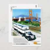 クラシック広告ポスターはがき ポストカード (正面/裏面)