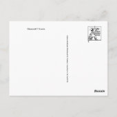 クラシック広告ポスターはがき ポストカード (裏面)