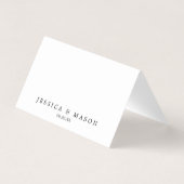 クラシック座席表 – 護衛カード 名刺 (裏面)