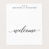 クラシック座席表 – 護衛カード 名刺 (外部フラット)