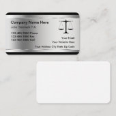 クラシック弁護士プロフェッショナル名刺 名刺 (正面/裏面)