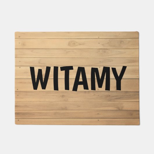 クラシック形式。 ドアマット (正面)