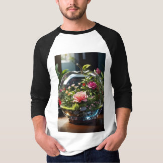 「クラシック心地よいメンズエッセンシャルTシャツ」 Tシャツ