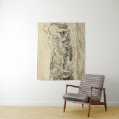 クラシック恐竜 タペストリー (インサイチュ)