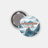 クラシック感動的山絵画引用文 マグネット (正面/裏面)