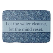 クラシック感動的引用文 バスマット (正面)