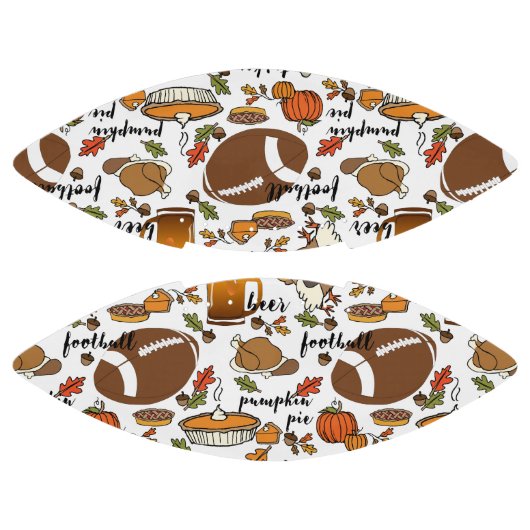 クラシック感謝祭デイファミリー アメリカンフットボール (パネル)